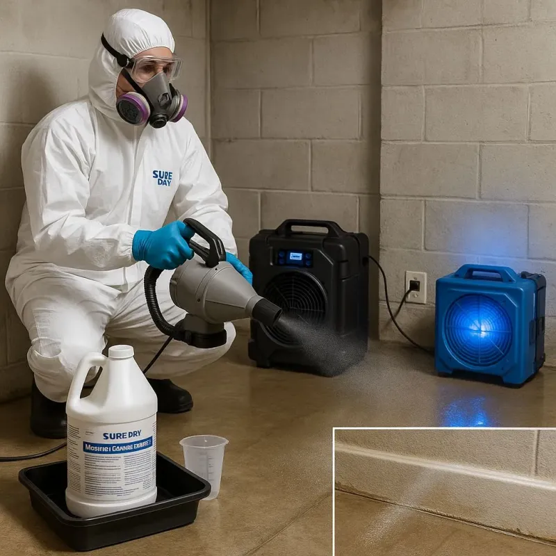 Sanitization and Odor Removal process in Lincoln, RI