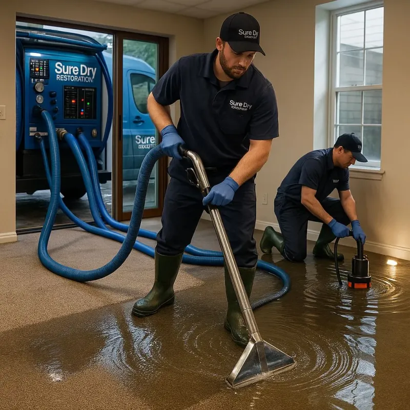 Water Extraction and Removal process in Lincoln, RI